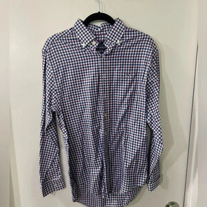 Vineyard Vines Men Small Classic Fit Tucker Shirt (100% Cotton)